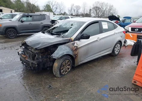 2015 Hyundai Accent Gls z USA, uszkodzony, nr VIN KMHCT4AEXFU825739